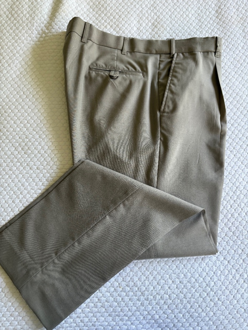 Sand Super 100s wool Pants